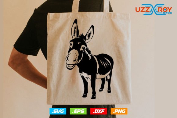 Donkey Svg Files for Crafts and Graphics