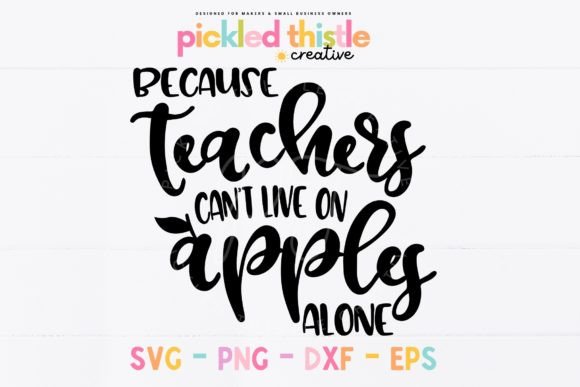 Funny Teachers Gift SVG for Crafts and Graphics
