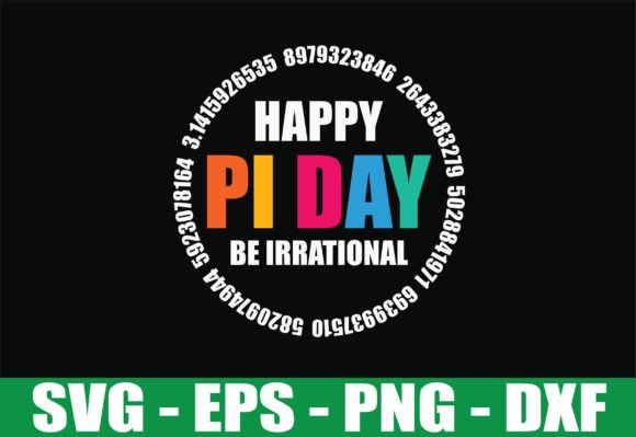 Happy Pi Day Pie SVG for Crafts and Graphics